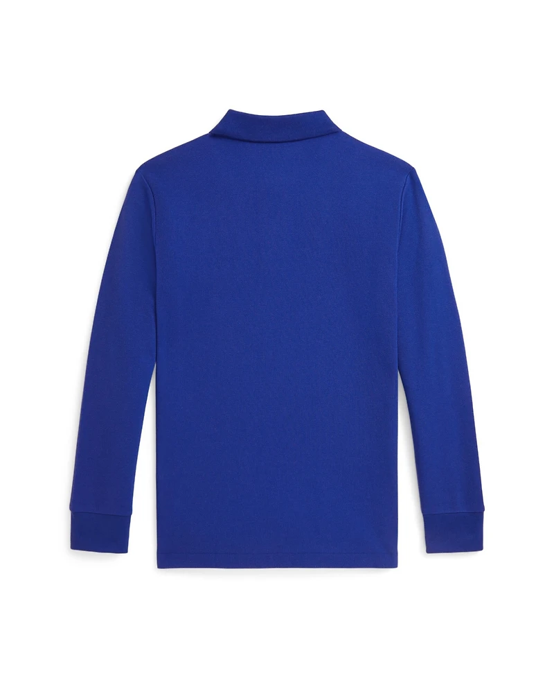 Polo Ralph Lauren Big Boys Cotton Mesh Long Sleeve Shirt