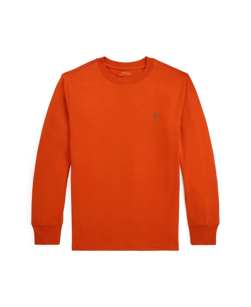 Polo Ralph Lauren Big Boys Cotton Jersey Long Sleeve T-Shirt