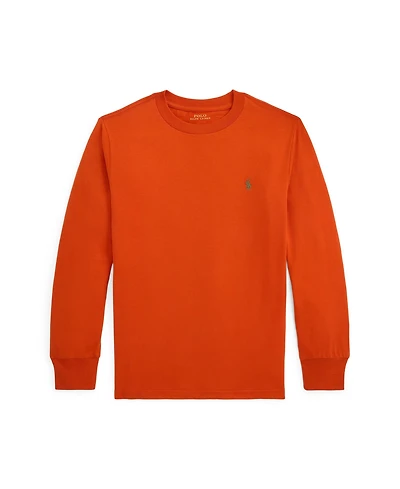Polo Ralph Lauren Big Boys Cotton Jersey Long Sleeve T-Shirt