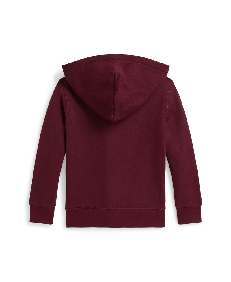 Polo Ralph Lauren Toddler and Little Boys Logo Fleece Full-Zip Hoodie