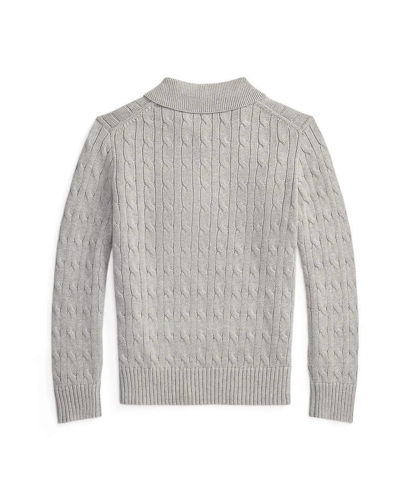 Polo Ralph Lauren Big Boys Cable-Knit Cotton Sweater