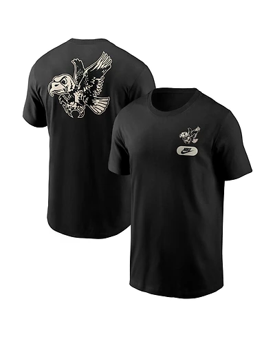 Nike Men's Black Iowa Hawkeyes Fashion 2-Hit T-Shirt