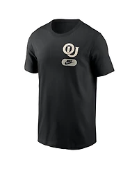 Nike Men's Black Oklahoma Sooners Fashion 2-Hit T-Shirt