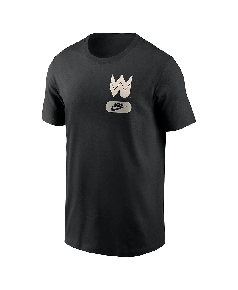 Nike Men's Black West Virginia Mountaineers Fashion 2-Hit T-Shirt