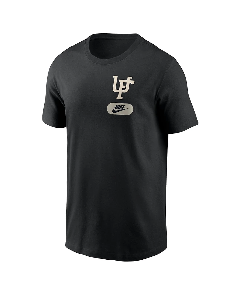 Nike Men's Black Florida Gators Fashion 2-Hit T-Shirt