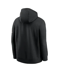Nike Men's Black Michigan State Spartans Fashion Club Pullover Hoodie