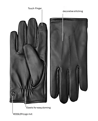 Kessler Men's Men`s Premium Lamb Leather Touchscreen Gloves "Liam