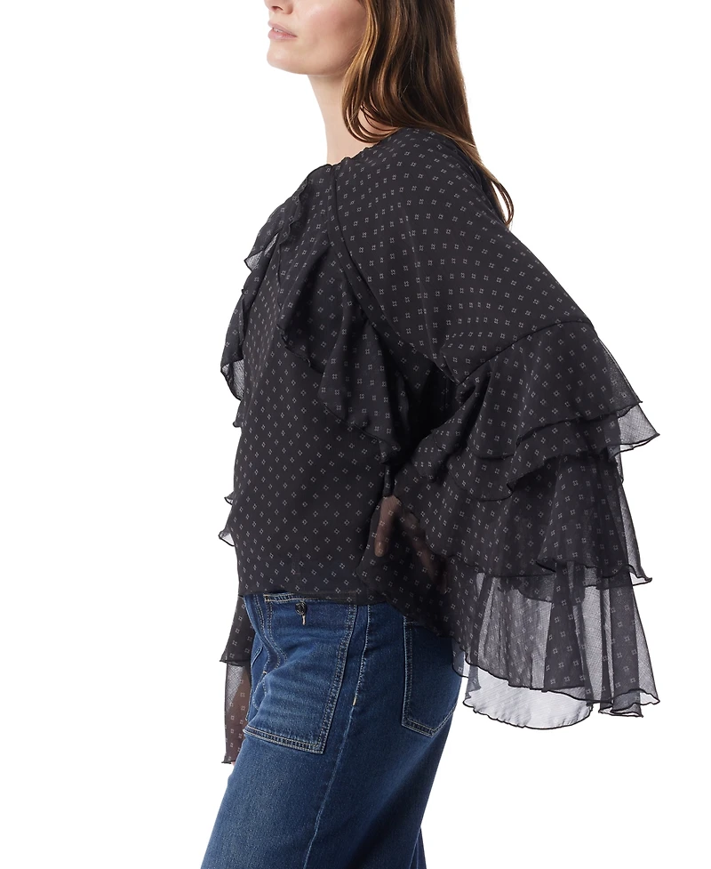 Dee Ocleppo Women's Jovanna Ruffled Top