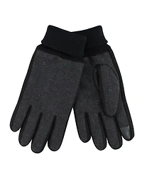 Kenneth Cole Reaction Men's Herringbone Winter Gloves