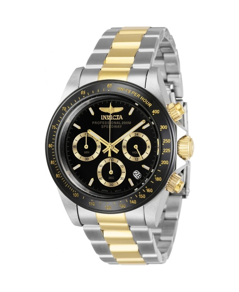 Invicta Men's Speedway Quartz 3 Hand Dial Watch