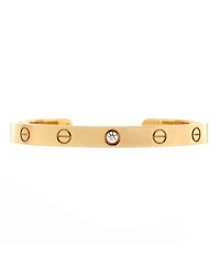 Pre-Owned Cartier Love 1 Diamond Cuff Bracelet