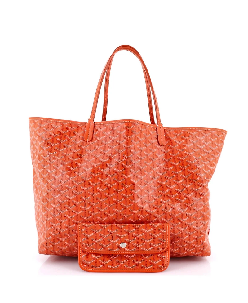 Pre-Owned Goyard Gm Saint Louis Tote Coated Canvas