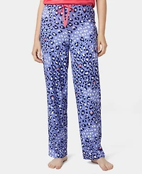 Hue Women's Shady Leopard Print Long Pajama Pants