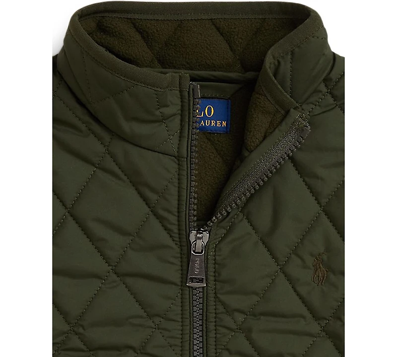 Polo Ralph Lauren Toddler and Little Boys Fleece-Lined Quilted Vest