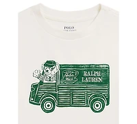 Polo Ralph Lauren Toddler and Little Boys Ralph's Coffee Bear T-Shirt
