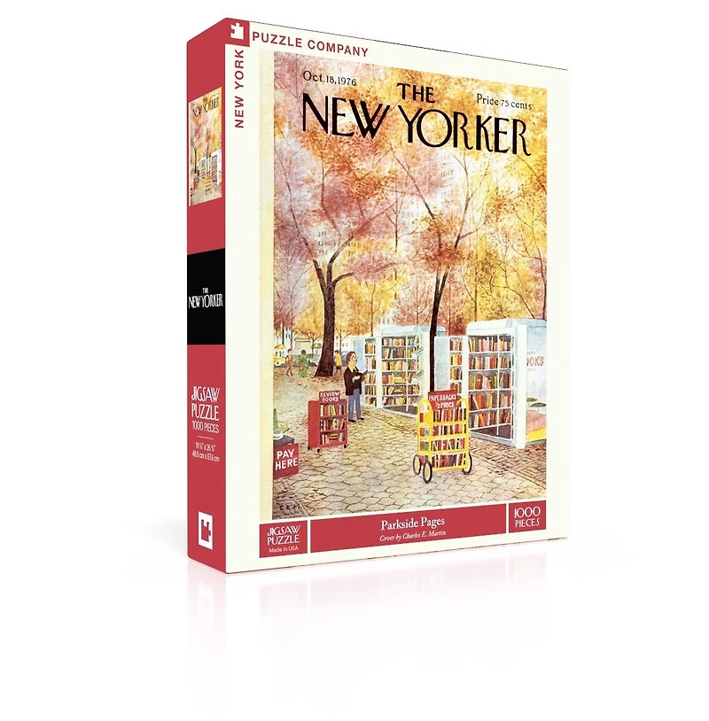 New York Puzzle Company Parkside Pages 1000 Piece Puzzle