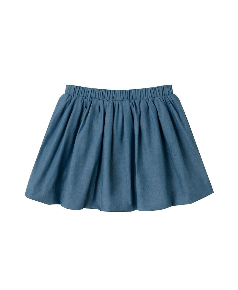 Andy & Evan Toddler/Child Girls Heart Tee Skirt Set