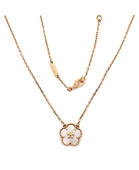 Pre-Owned Van Cleef & Arpels Lucky Spring Plum Blossom Pendant Necklace