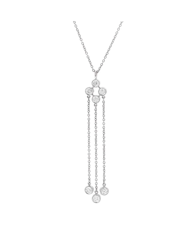 Pre-Owned Tiffany & Co. Jazz Triple Drop Pendant Necklace