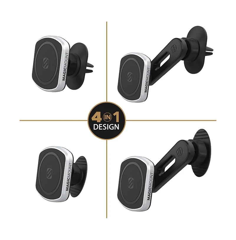 Scosche MagicMount Pro 2 Vent / Dash Mount-Black