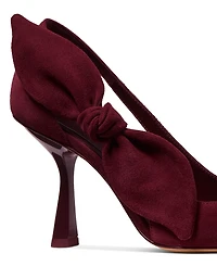 kate spade new york Women's Bunnie Suede Slip-On Pumps