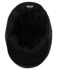 Kenneth Cole Reaction Men's Lined Herringbone Flat Cap