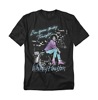 Logovision Men's Whitney Houston Baby Tonight T Shirt