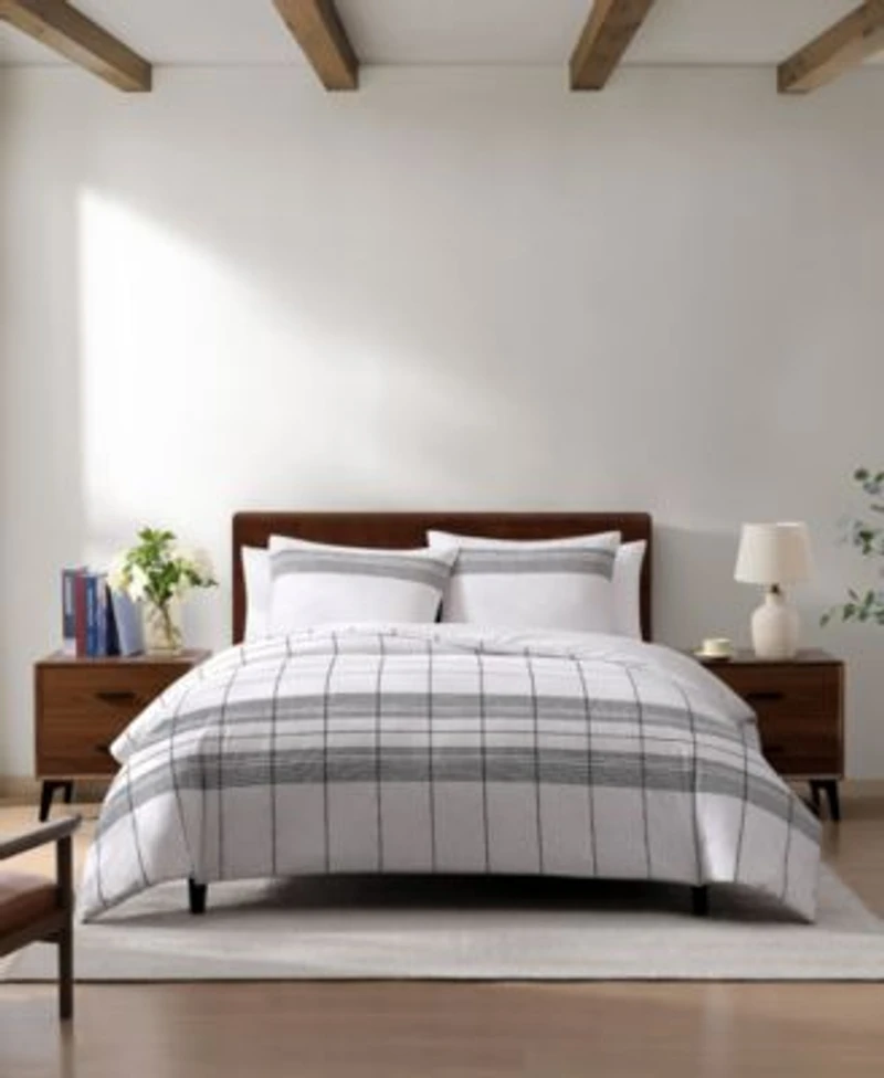 Tommy Hilfiger Brooklyn Heights Stripe Cotton Duvet Cover Set