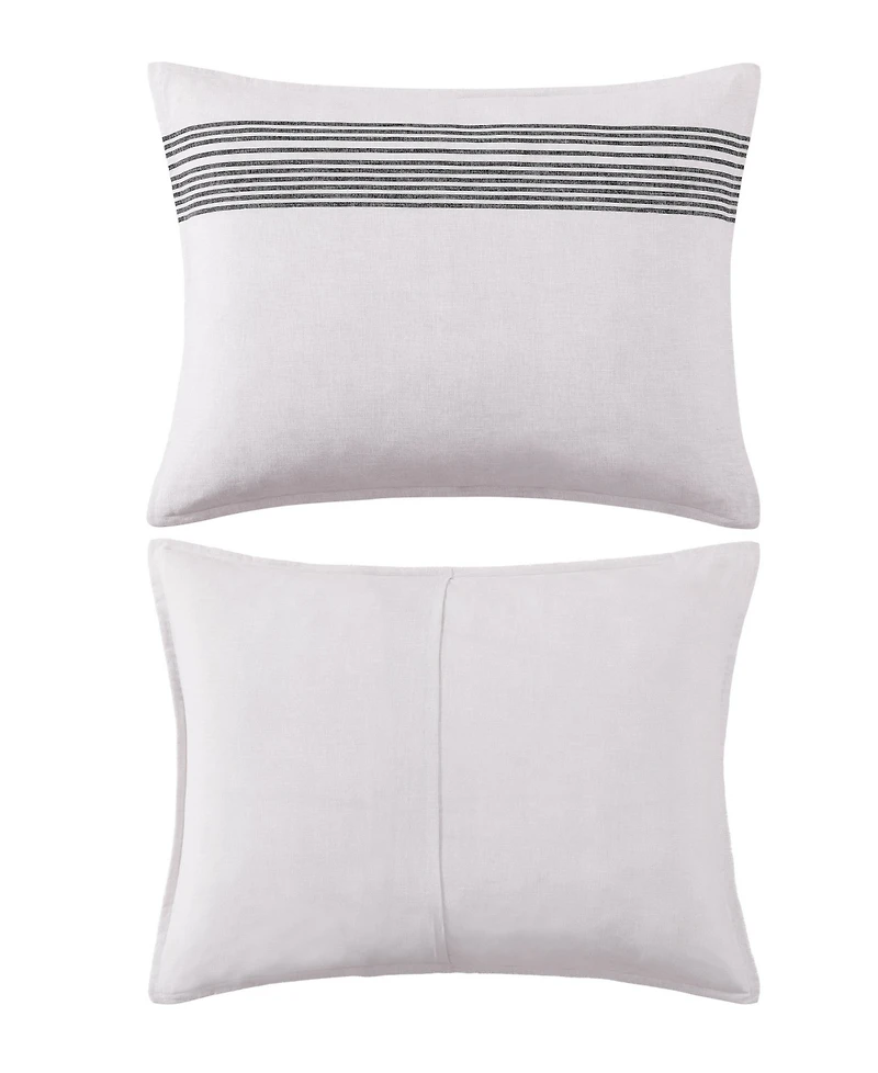 Tommy Hilfiger Brooklyn Heights Stripe Cotton 3-Pc. Duvet Cover Set