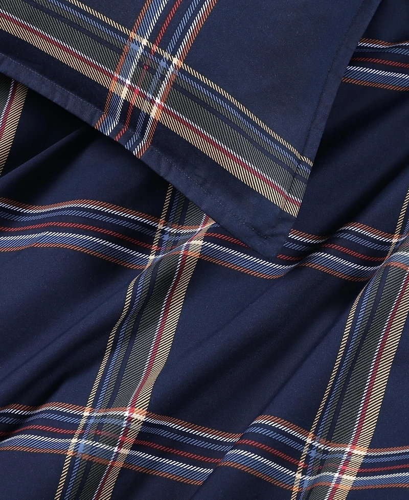 Tommy Hilfiger Beacon Plaid Cotton 2-Pc. Duvet Cover Set, Twin