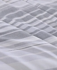 Tommy Hilfiger Bold Stripe Textured Cotton 2-Pc. Duvet Cover Set, Twin