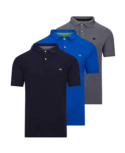 Raging Bull Big & Tall Multipack Organic Polo