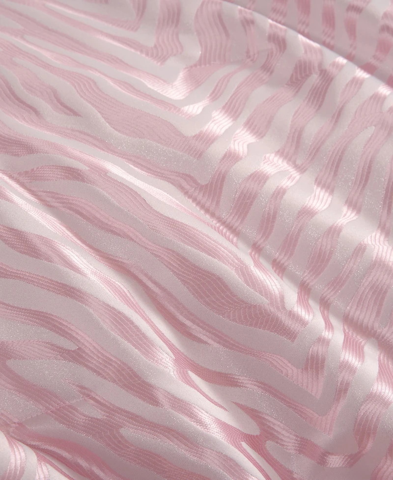 Juicy Couture Sparkle Zebra Jacquard 2-Pc. Comforter Set, Twin/Twin Xl