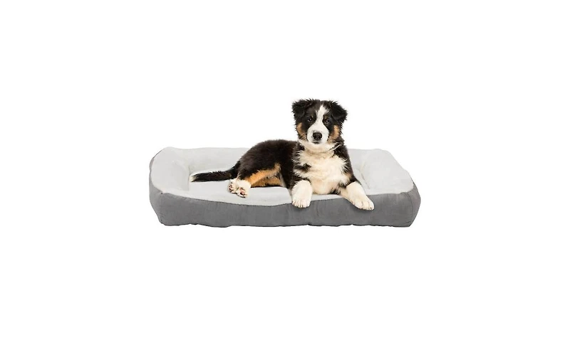 HappyCare Tex Rectangle Bumper Bolster Cat & Dog Bed