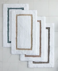 Hotel Collection Linea Cotton Bath Rug, 20" x 34"