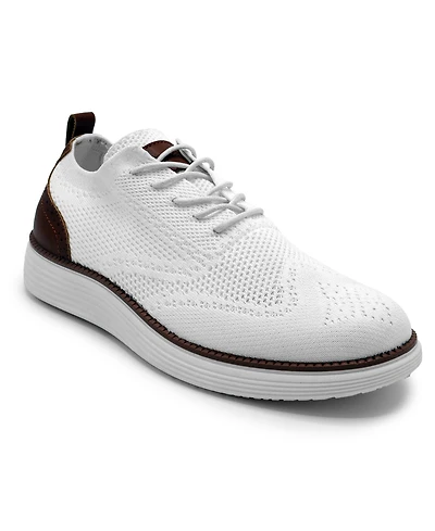 Akademiks Men's Olney Wingtip Knit Oxford Shoes