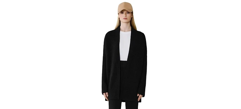 Soia & Kyo Women's Lizzie Wool Blend Relaxed Cardigan