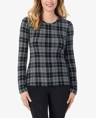 Cuddl Duds Crew Neck Top