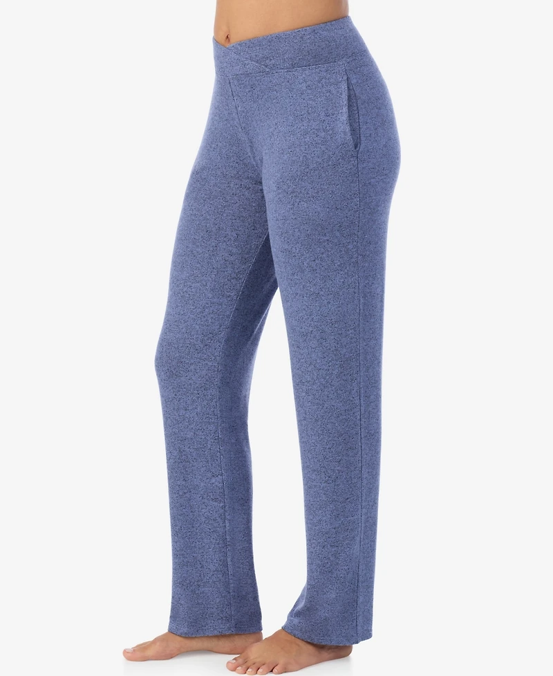 Cuddl Duds Women's SoftKnit Mid Rise Lounge Pants