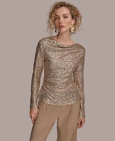 Donna Karan New York Women's Long Sleeve Top
