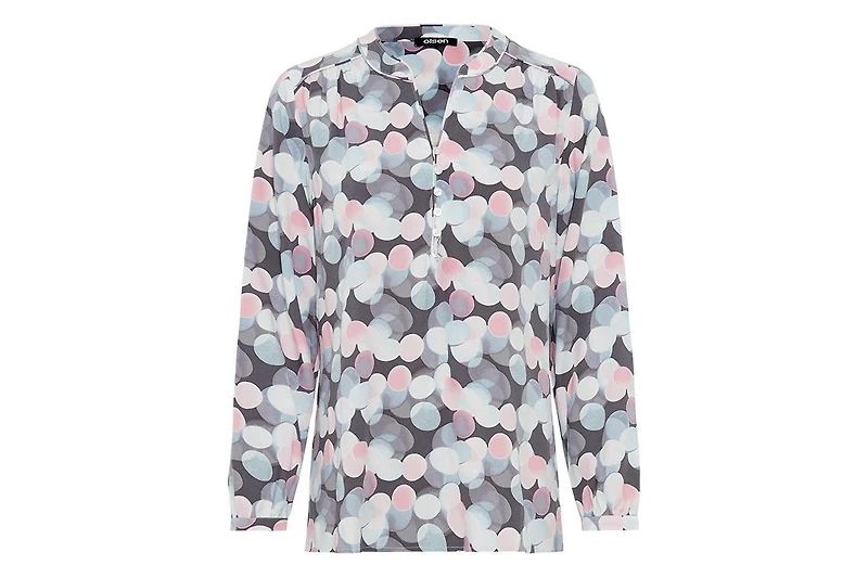 Olsen Women's Digital Dot Tunic Blouse