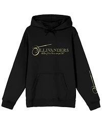 Harry Potter Men's Ollivanders Pullover Hooded Sweatshirt-3X-Large