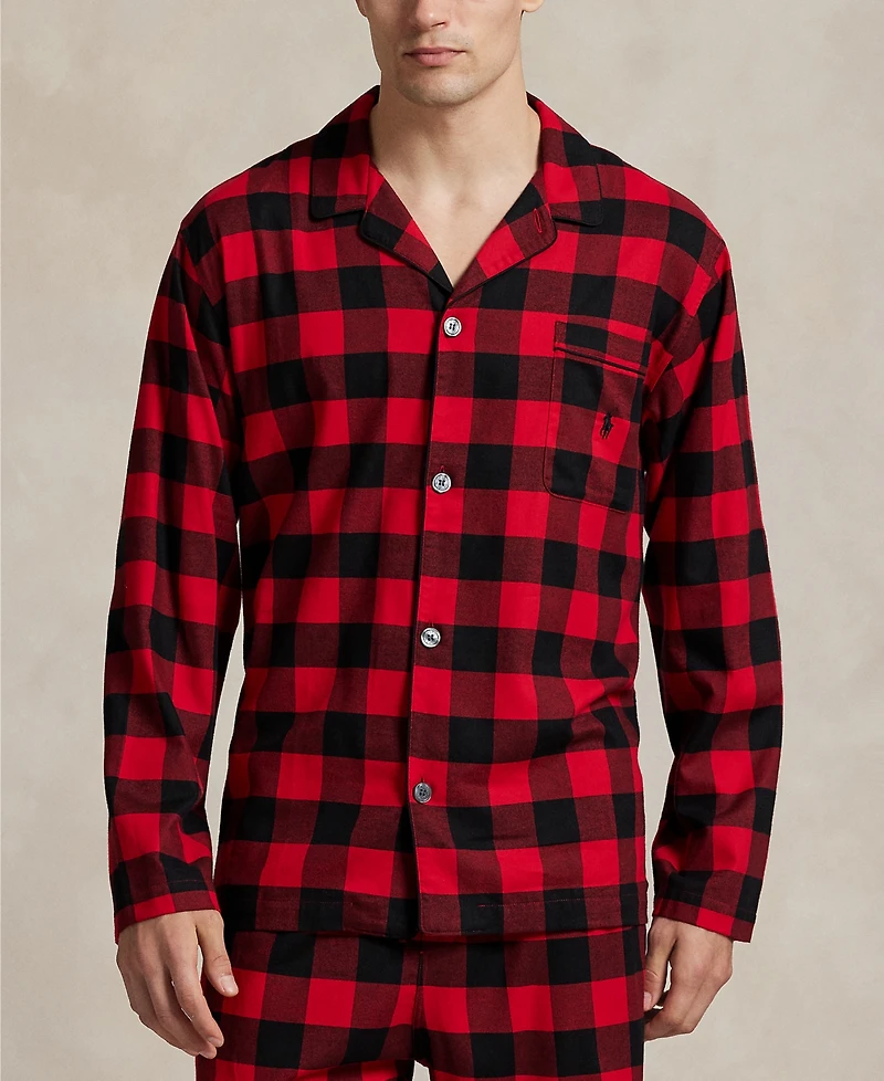 Polo Ralph Lauren Men's 2-Piece Buffalo Check Sleepwear Set