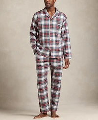 Polo Ralph Lauren Men's 2-Piece Stewart Plaid Sleepwear Set