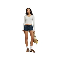 Cotton On Women's Everfine Rib V-Neck Polo