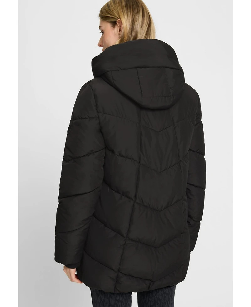 Olsen Women's Hooded Puffer Coat