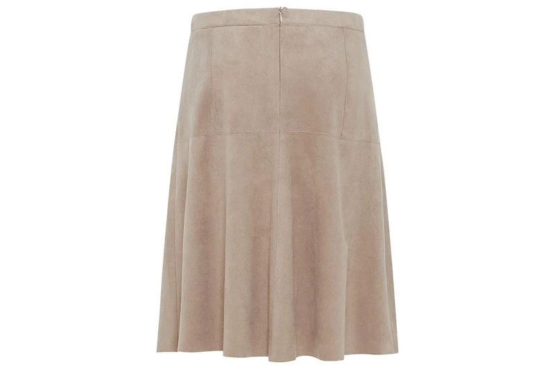 Olsen Women's Faux Suede A-Line Skirt