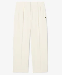 Lacoste Usa Women's Oversized Wide Leg Trousers