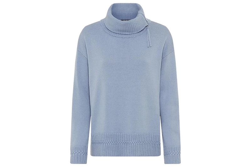 Olsen Women's Sweater with Convertible Neckline
