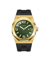 Invicta Men's 45777 Huracan Quartz 3 Hand Green Dial Watch